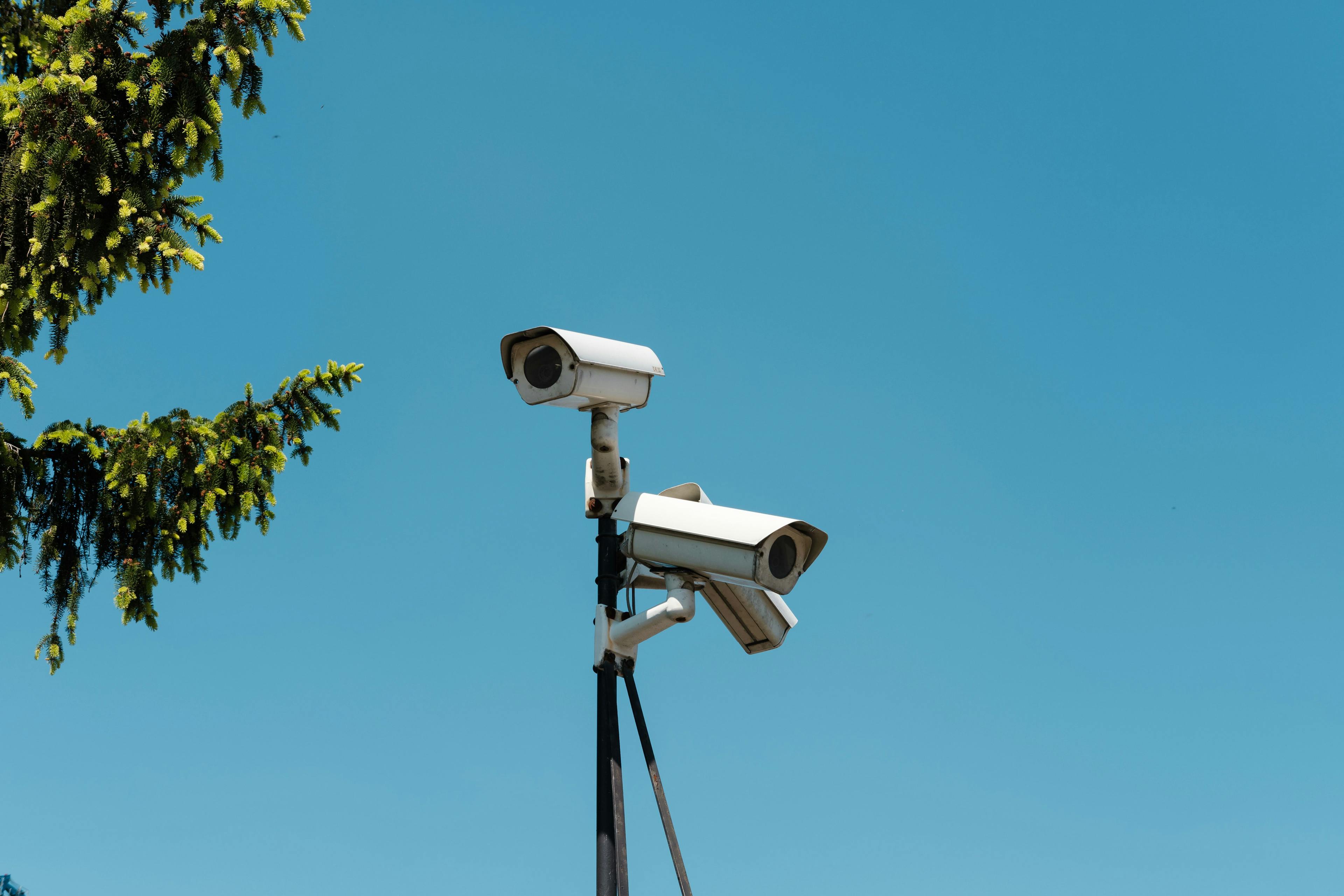 Photo of surveillance camera